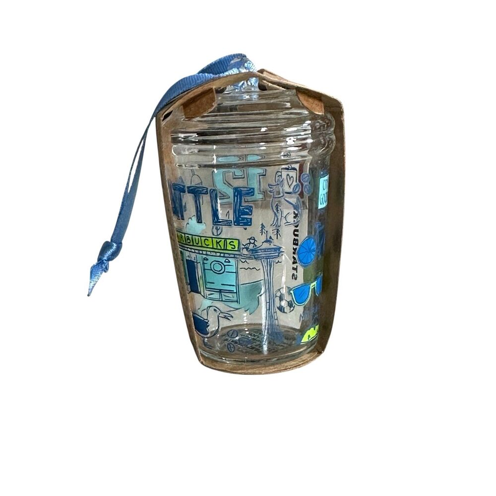 Starbucks Seattle 12th Man Glass Ornament – Limited Edition
